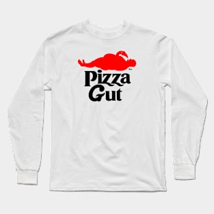 Pizza Gut for Pizza Lovers Long Sleeve T-Shirt